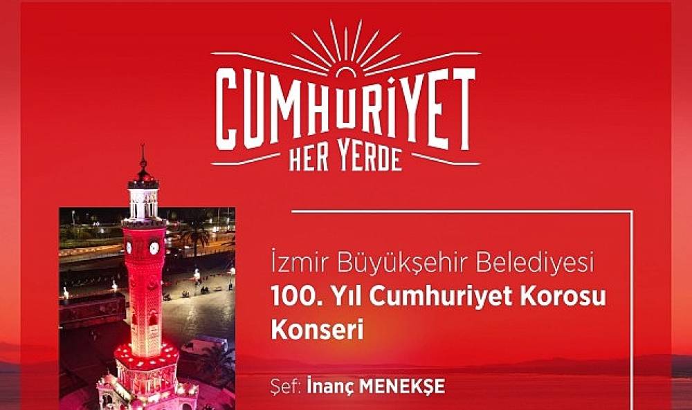 Cumhuriyet Bayramı'na özel 100. Yıl Cumhuriyet Korosu konseri