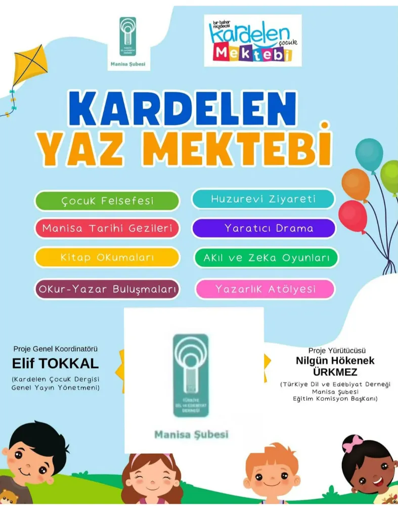 Kardelen Çocuk Mektebi 1 Temmuz’da Manisa’da başlıyor