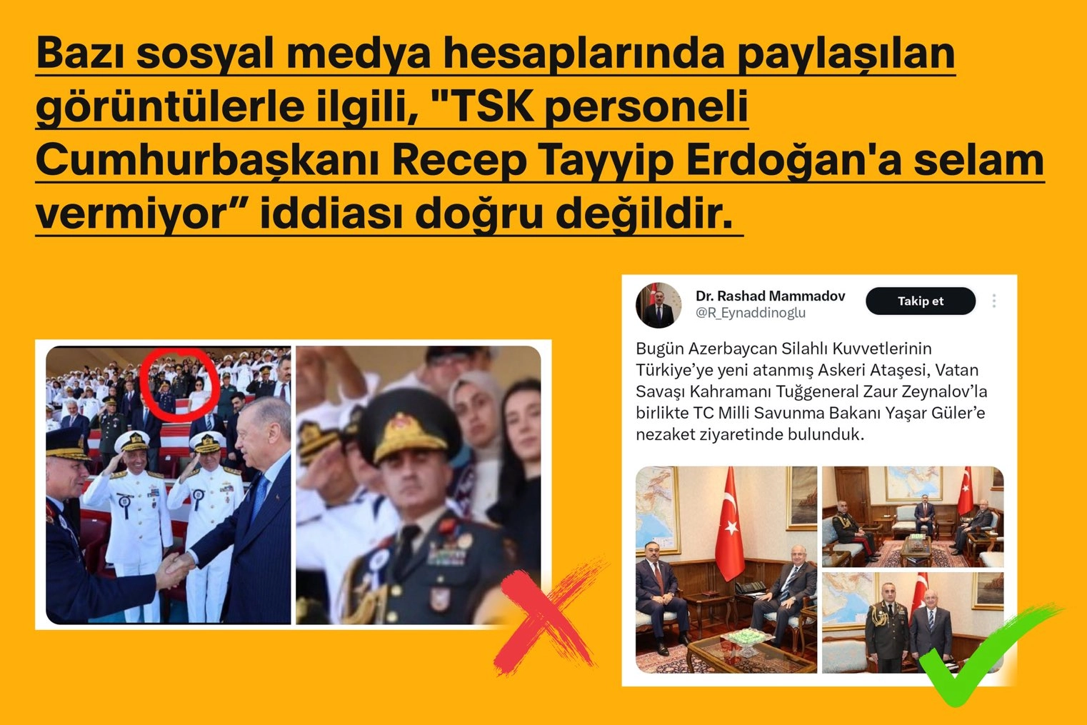 İletişim: TSK personeli değil Azerbaycan Askeri Ateşesidir